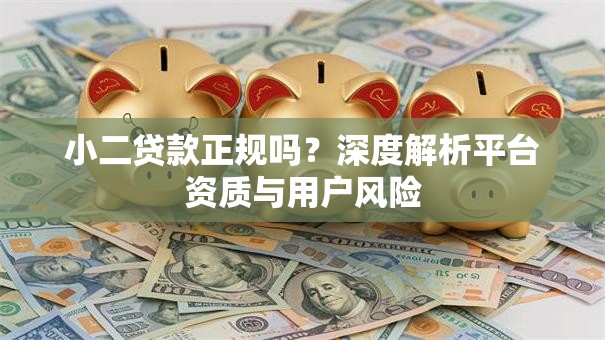 小二贷款正规吗？深度解析平台资质与用户风险