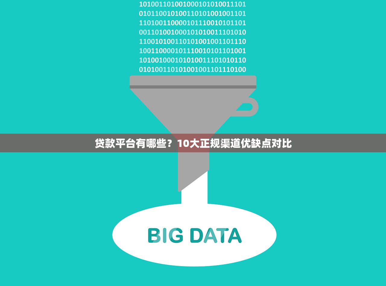 贷款平台有哪些？10大正规渠道优缺点对比