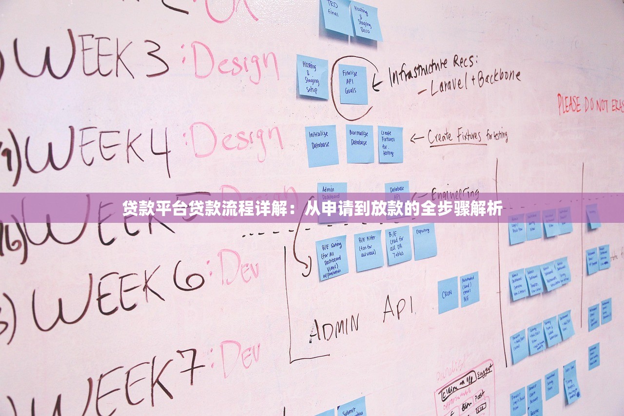 贷款平台贷款流程详解：从申请到放款的全步骤解析