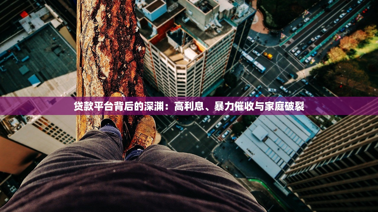 贷款平台背后的深渊：高利息、暴力催收与家庭破裂