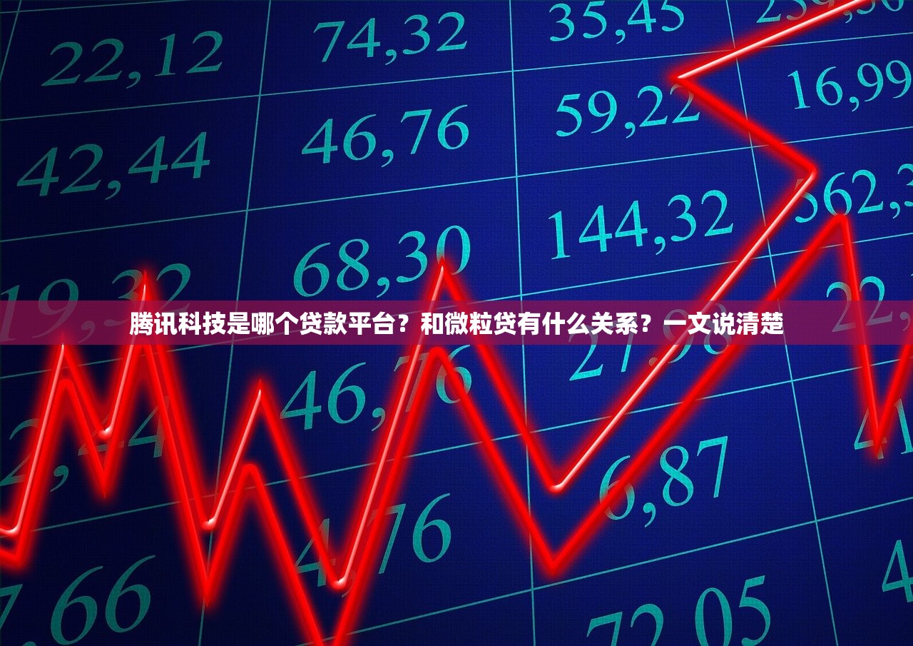 腾讯科技是哪个贷款平台？和微粒贷有什么关系？一文说清楚
