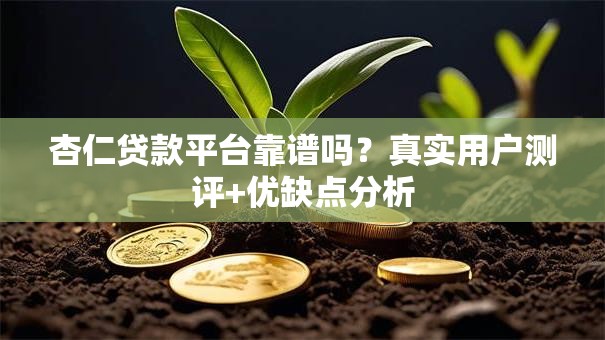 杏仁贷款平台靠谱吗?真实用户测评+优缺点分析 杏仁贷款平台靠谱吗?真实用户测评+优缺点分析