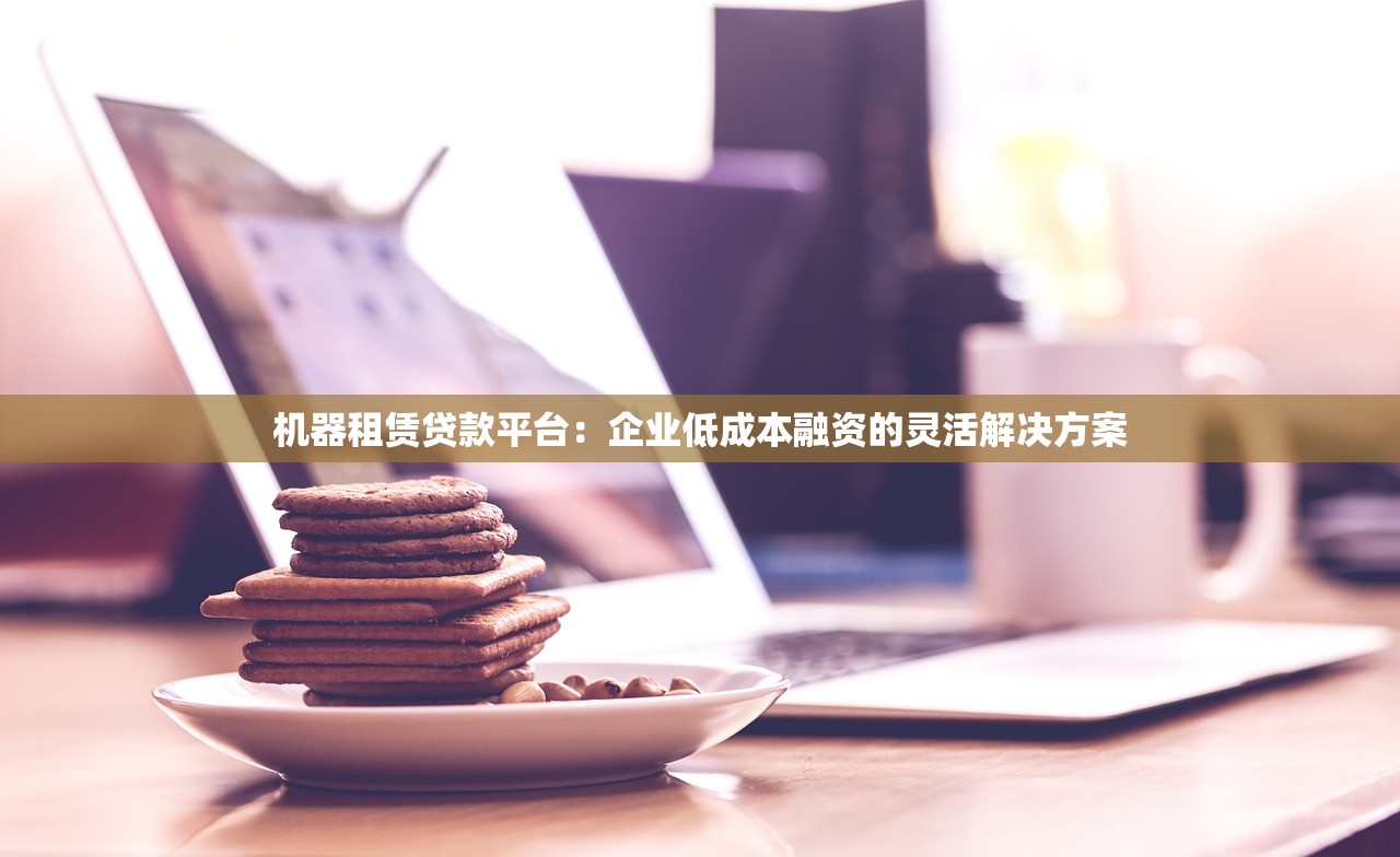 机器租赁贷款平台：企业低成本融资的灵活解决方案