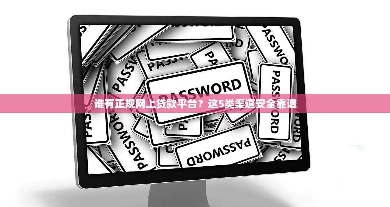谁有正规网上贷款平台？这5类渠道安全靠谱