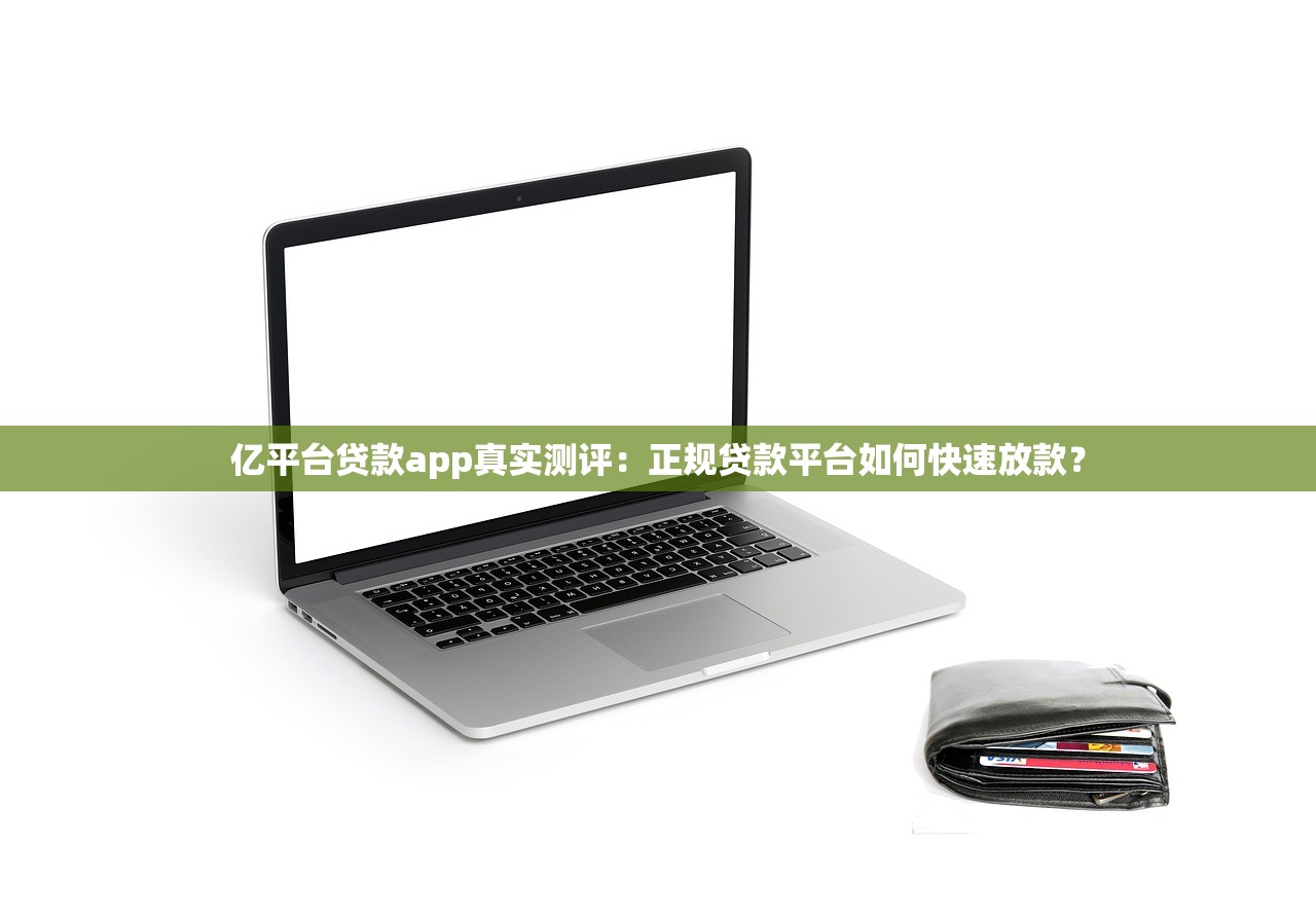 亿平台贷款app真实测评：正规贷款平台如何快速放款？