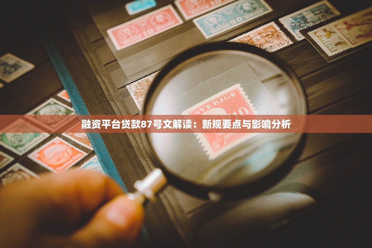 融资平台贷款87号文解读:新规要点与影响分析 融资平台贷款87号文解读:新规要点与影响分析