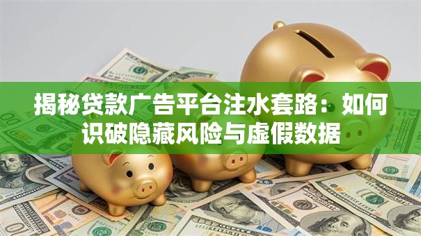 揭秘贷款广告平台注水套路：如何识破隐藏风险与虚假数据