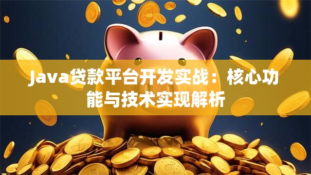 Java贷款平台开发实战：核心功能与技术实现解析
