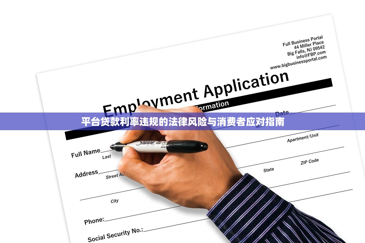 平台贷款利率违规的法律风险与消费者应对指南