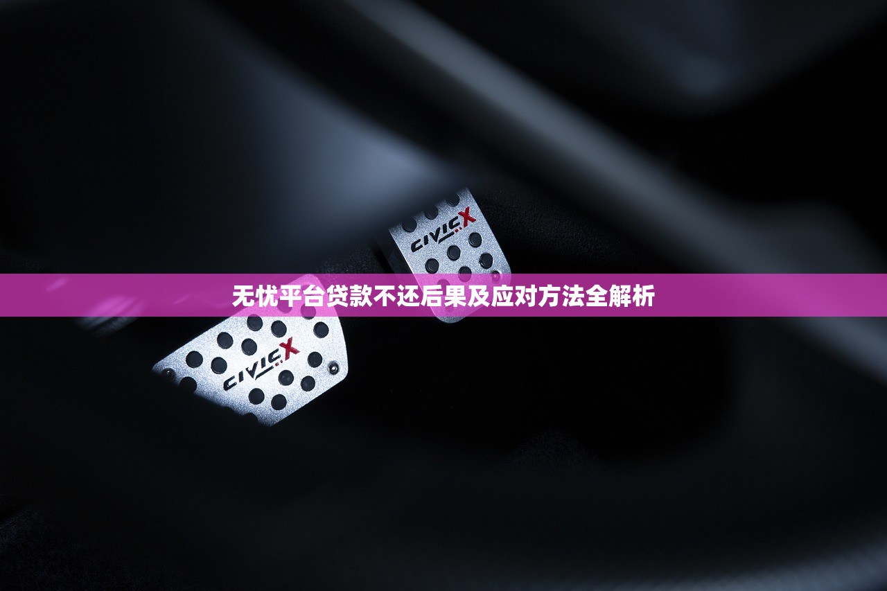 无忧平台贷款不还后果及应对方法全解析