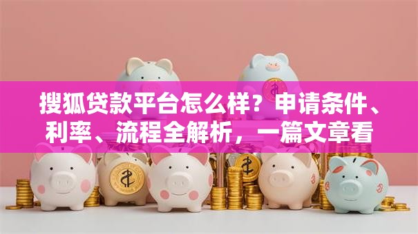搜狐贷款平台怎么样?申请条件、利率、流程全解析,一篇文章看懂是否靠谱! 搜狐贷款平台怎么样?申请条件、利率、流程全解析,一篇文章看懂是否靠谱!