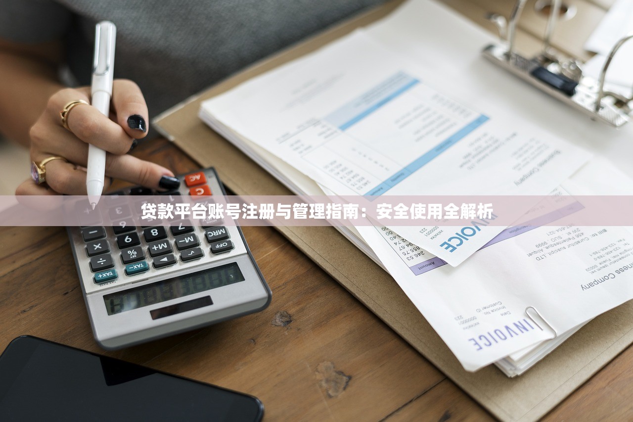 贷款平台账号注册与管理指南：安全使用全解析