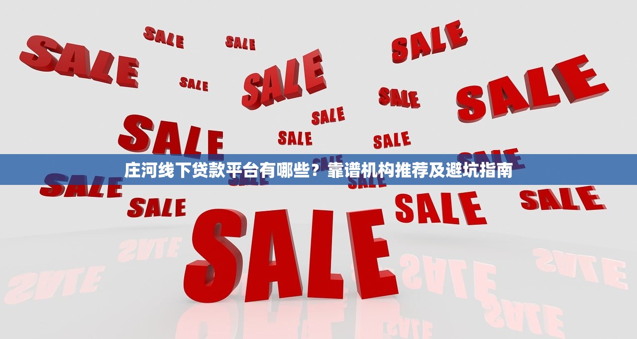 庄河线下贷款平台有哪些？靠谱机构推荐及避坑指南