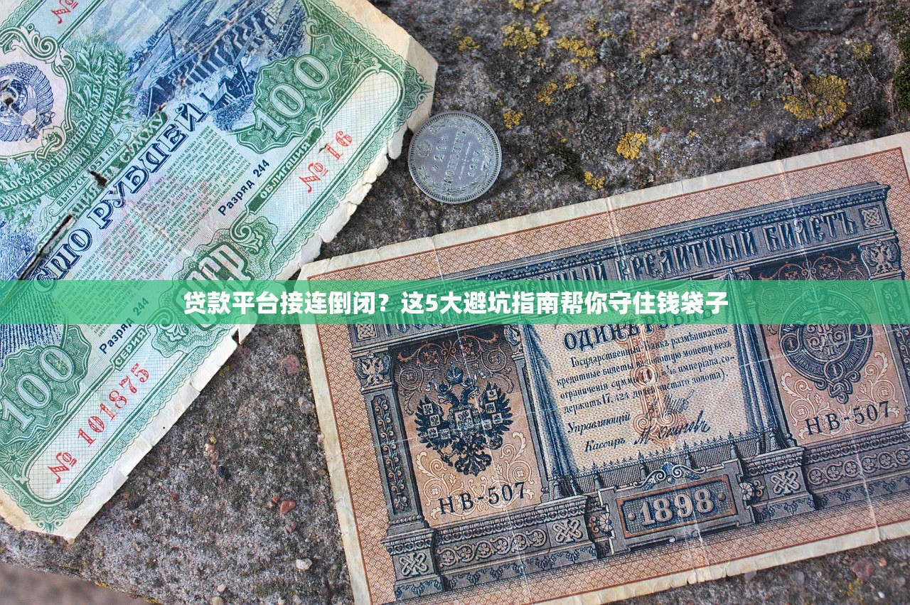 贷款平台接连倒闭？这5大避坑指南帮你守住钱袋子