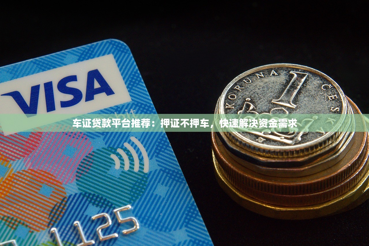 车证贷款平台推荐：押证不押车，快速解决资金需求