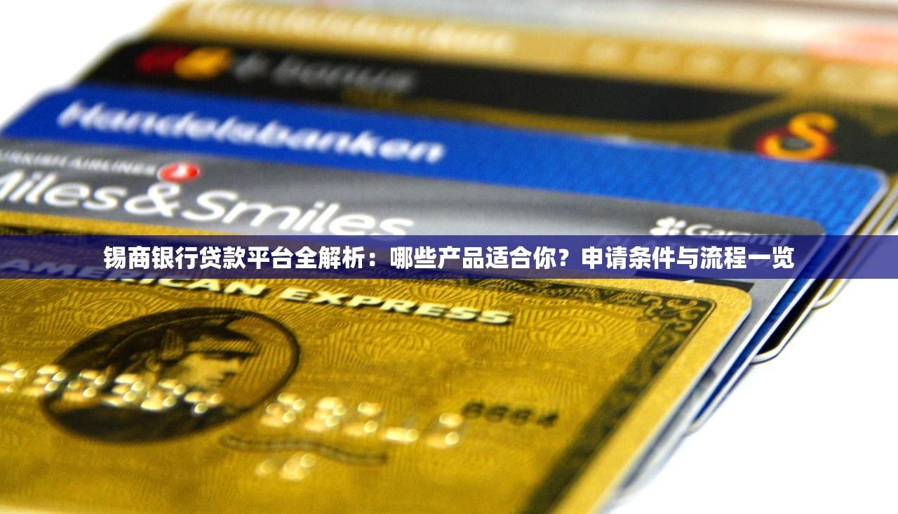 锡商银行贷款平台全解析：哪些产品适合你？申请条件与流程一览