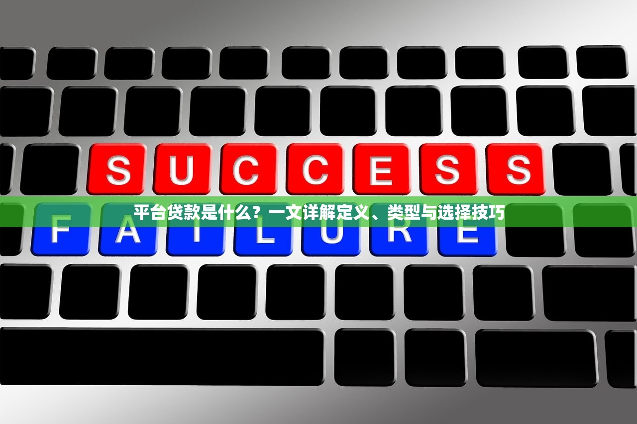 平台贷款是什么？一文详解定义、类型与选择技巧