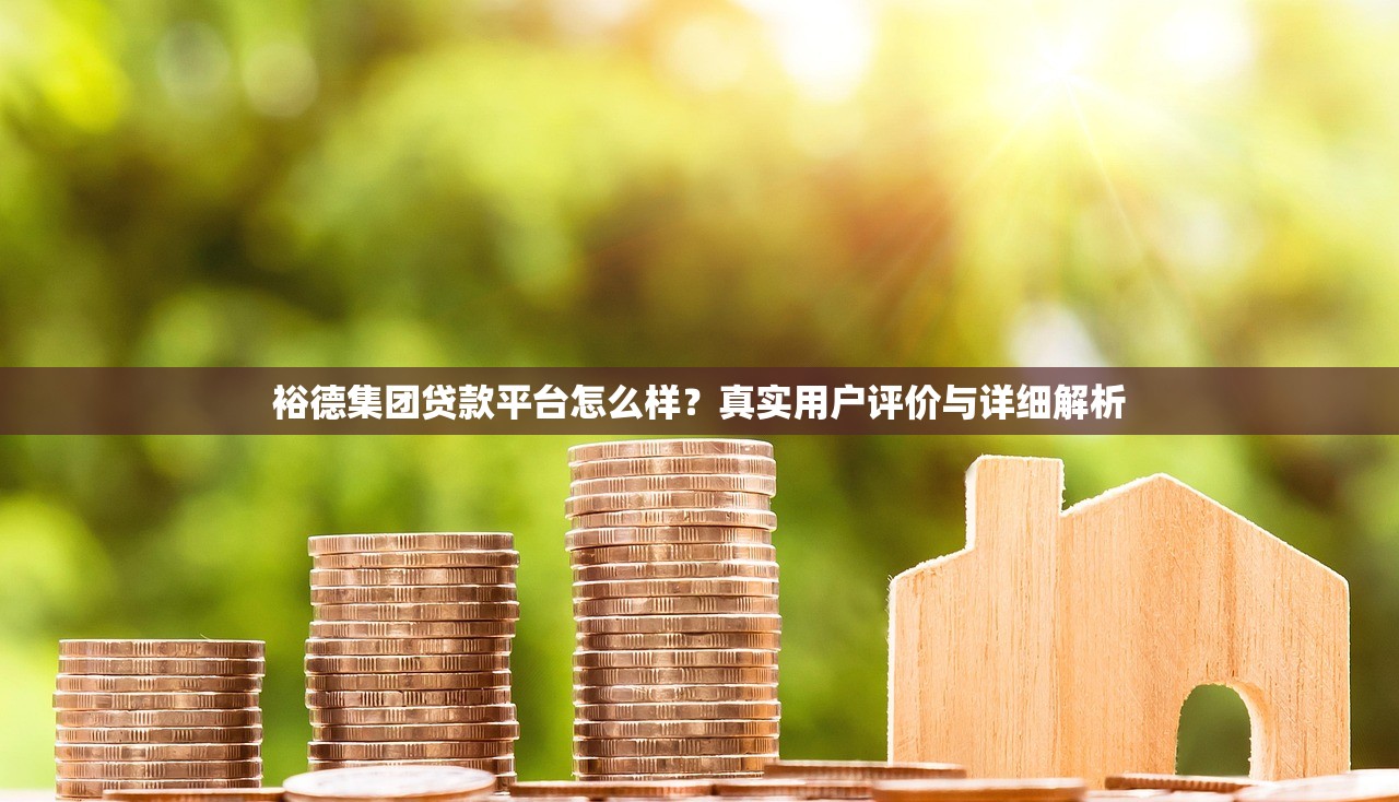 裕德集团贷款平台怎么样？真实用户评价与详细解析