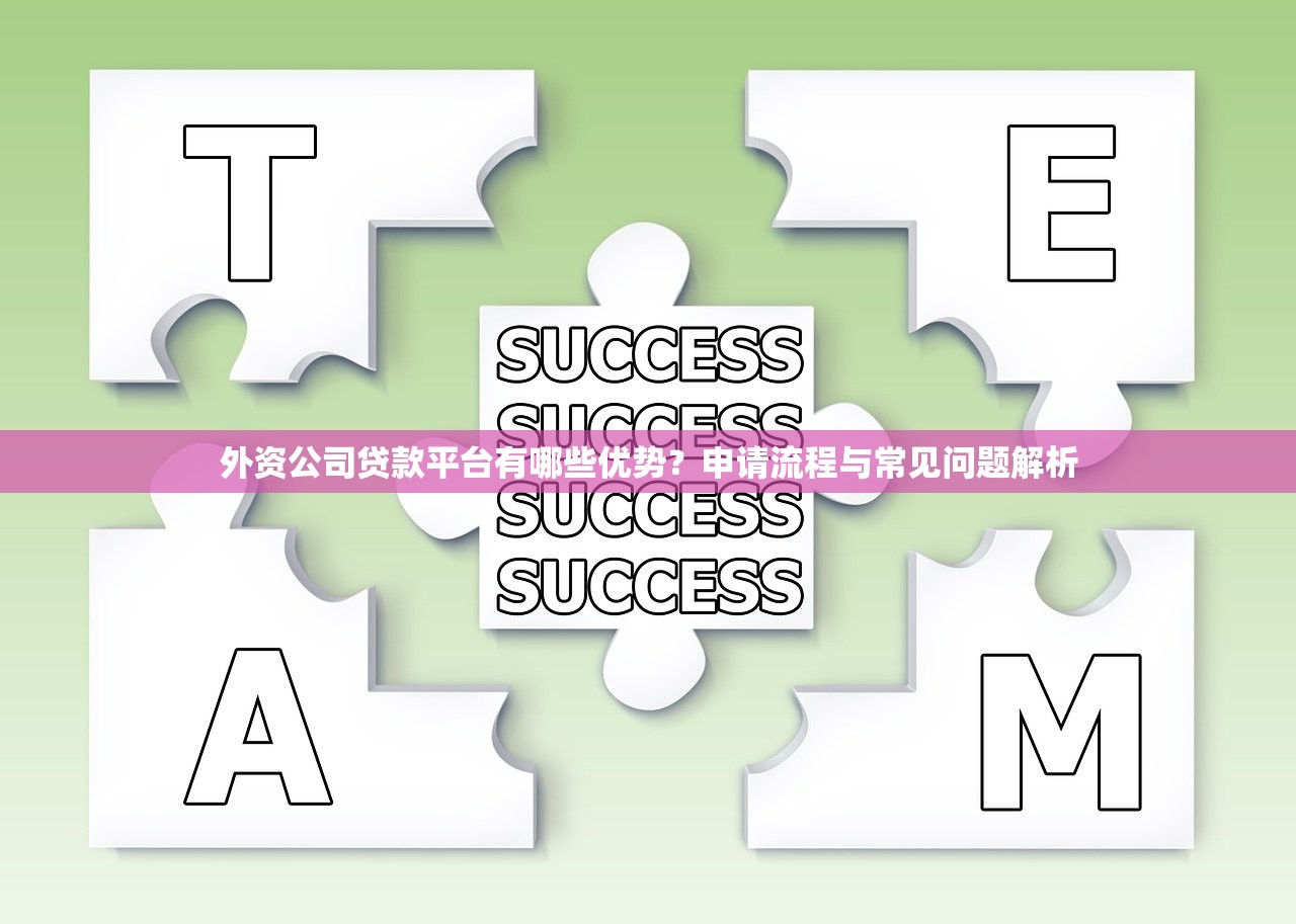 外资公司贷款平台有哪些优势？申请流程与常见问题解析