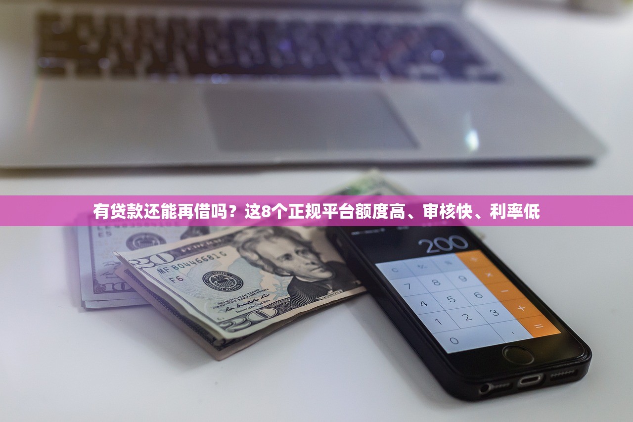 有贷款还能再借吗？这8个正规平台额度高、审核快、利率低