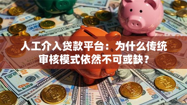 人工介入贷款平台：为什么传统审核模式依然不可或缺？