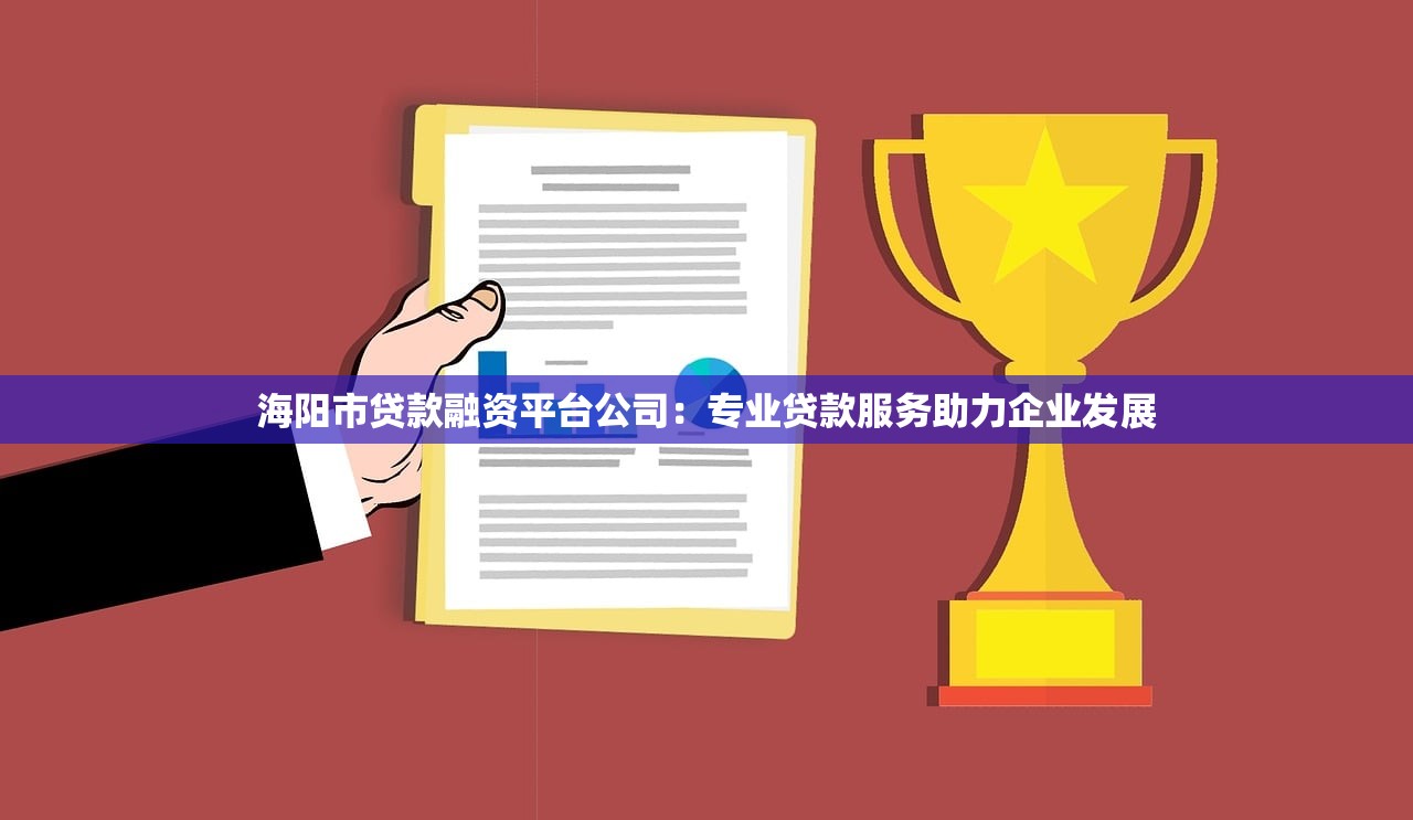 海阳市贷款融资平台公司：专业贷款服务助力企业发展