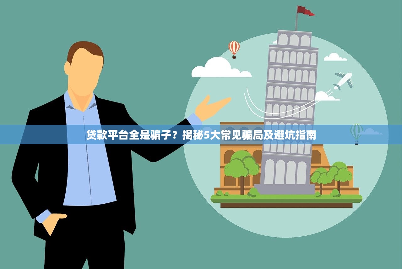 贷款平台全是骗子？揭秘5大常见骗局及避坑指南
