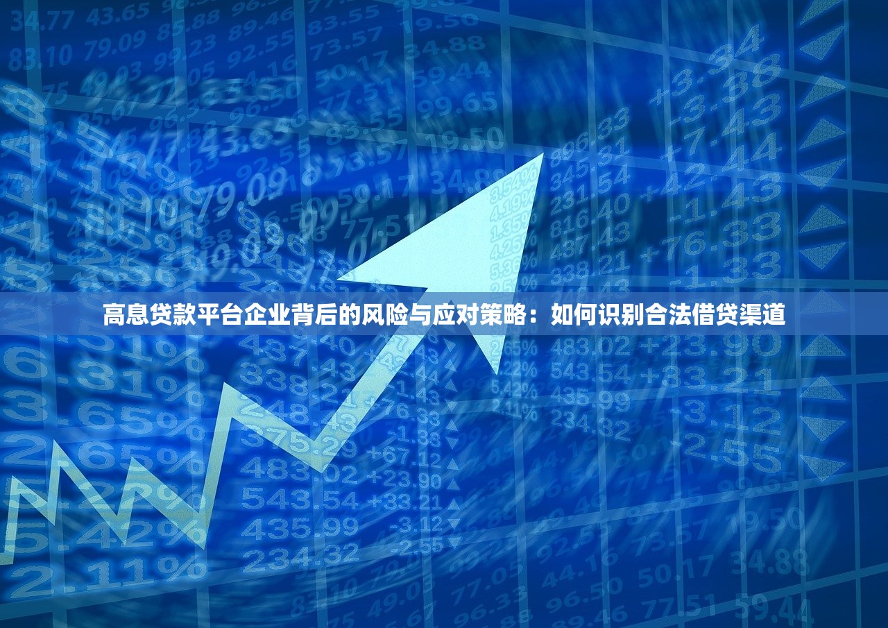 高息贷款平台企业背后的风险与应对策略:如何识别合法借贷渠道 高息贷款平台企业背后的风险与应对策略:如何识别合法借贷渠道