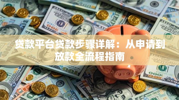 贷款平台贷款步骤详解：从申请到放款全流程指南
