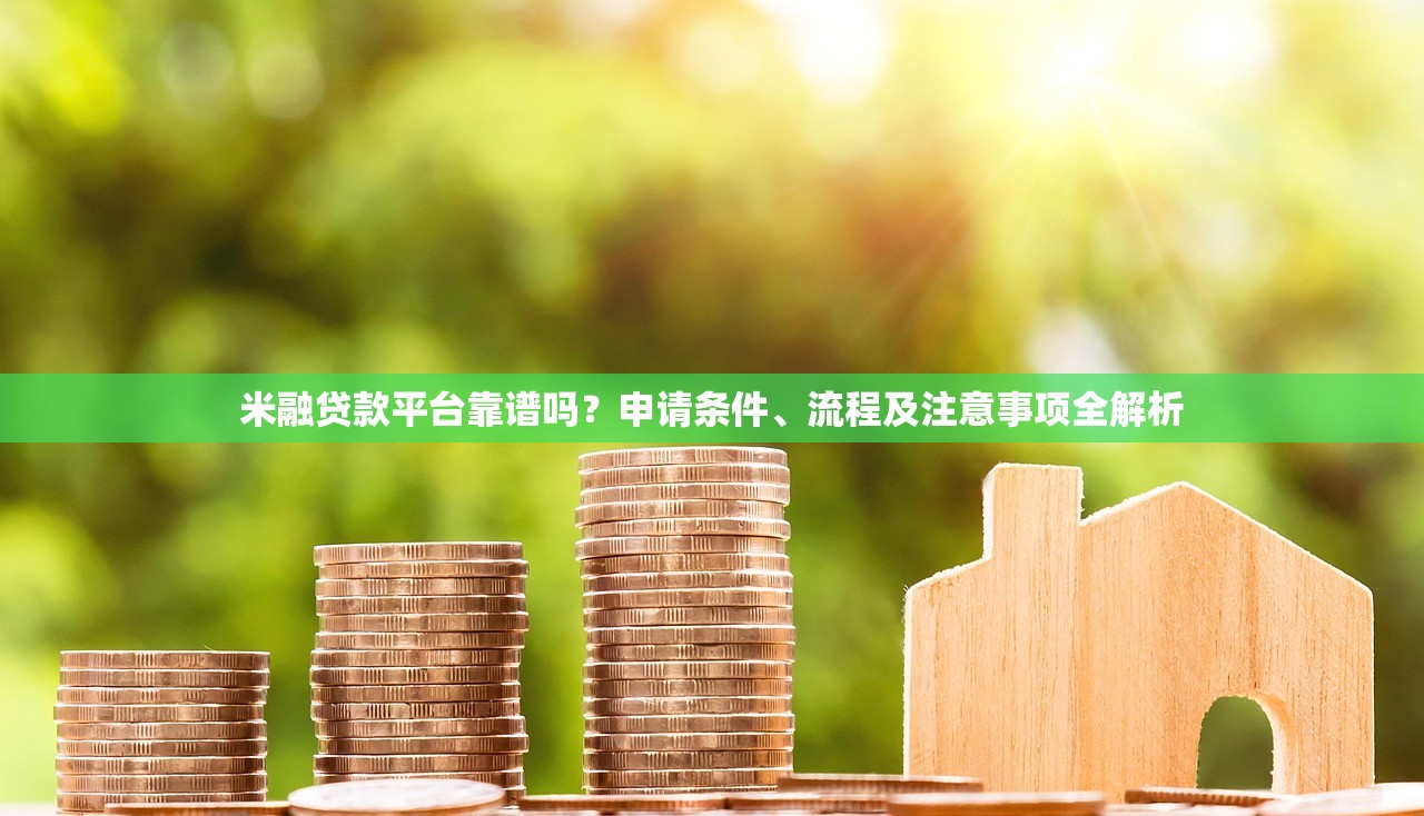 米融贷款平台靠谱吗？申请条件、流程及注意事项全解析