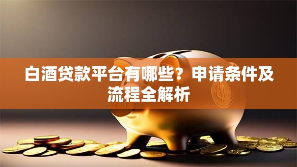 白酒贷款平台有哪些？申请条件及流程全解析