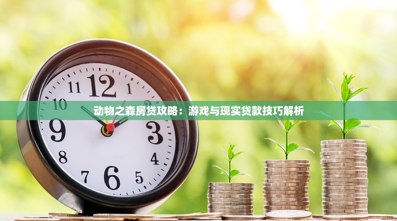 动物之森房贷攻略：游戏与现实贷款技巧解析