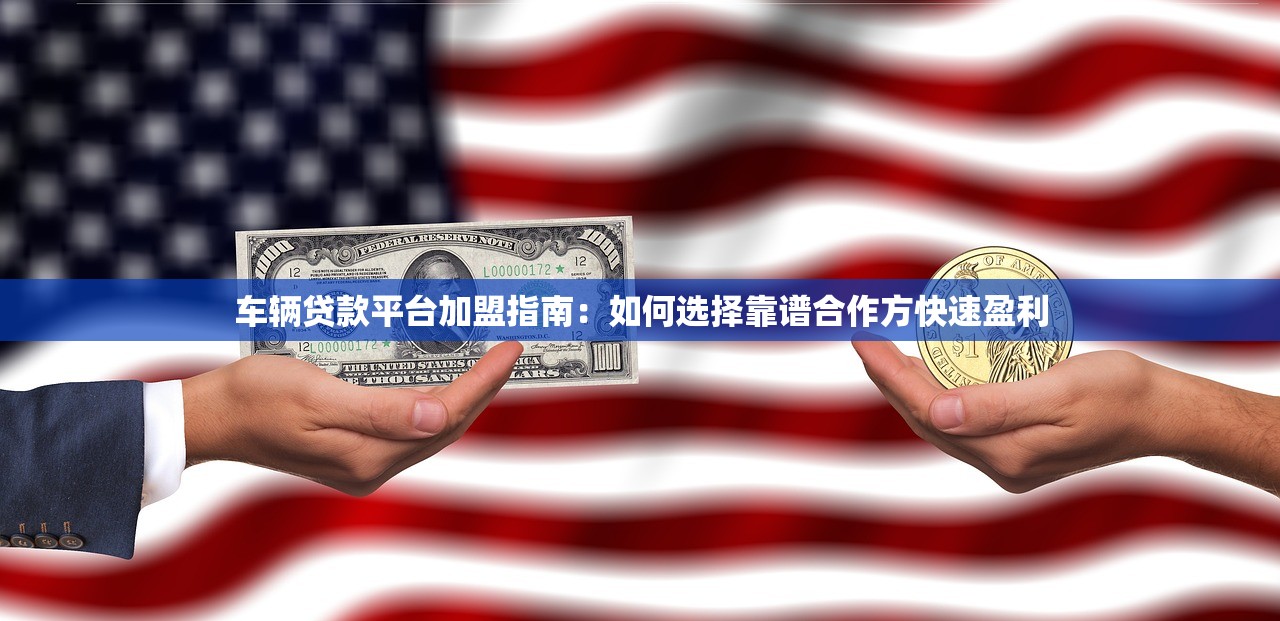 车辆贷款平台加盟指南：如何选择靠谱合作方快速盈利