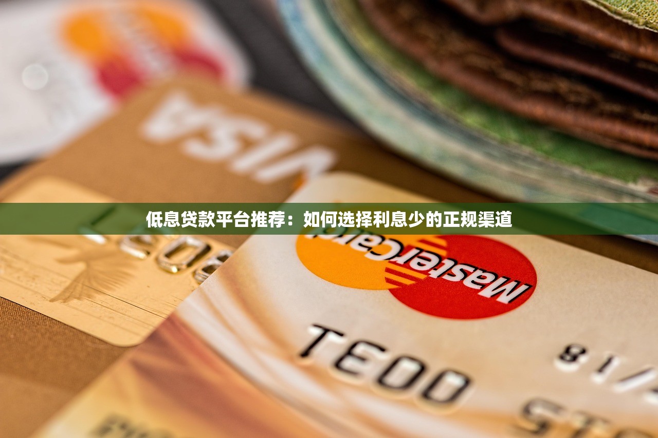 低息贷款平台推荐：如何选择利息少的正规渠道