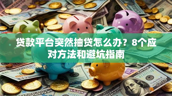 贷款平台突然抽贷怎么办？8个应对方法和避坑指南