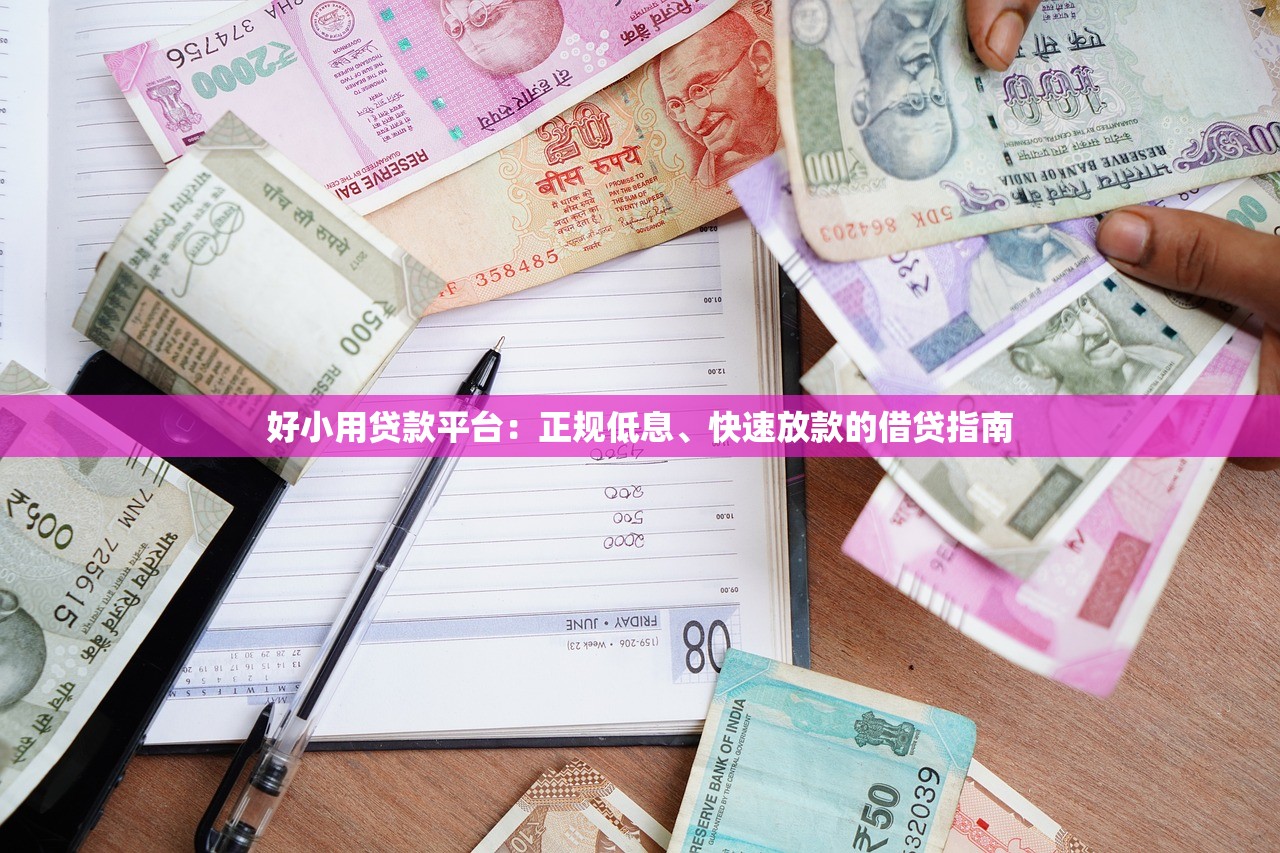 好小用贷款平台：正规低息、快速放款的借贷指南