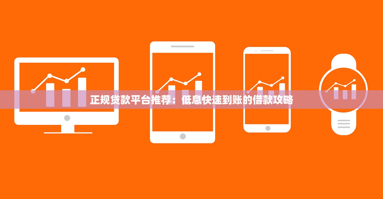 正规贷款平台推荐：低息快速到账的借款攻略