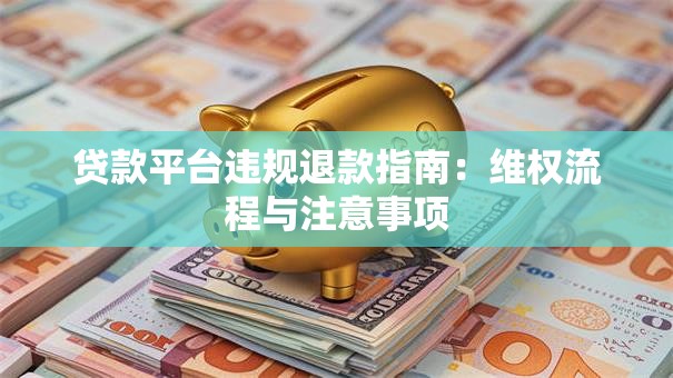 贷款平台违规退款指南：维权流程与注意事项