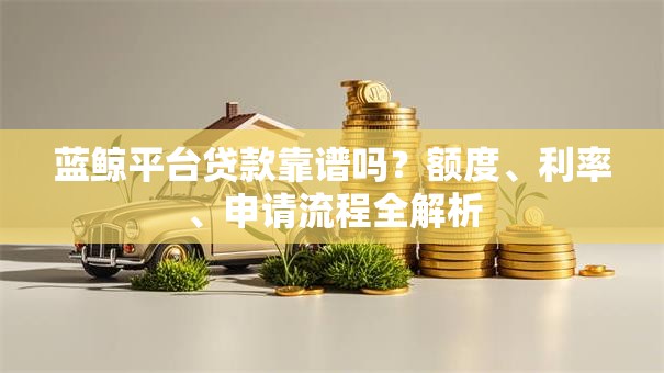 蓝鲸平台贷款靠谱吗？额度、利率、申请流程全解析