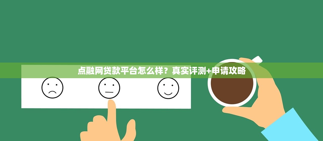 点融网贷款平台怎么样？真实评测+申请攻略