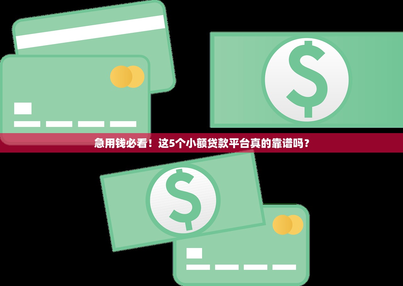 急用钱必看!这5个小额贷款平台真的靠谱吗? 急用钱必看!这5个小额贷款平台真的靠谱吗?