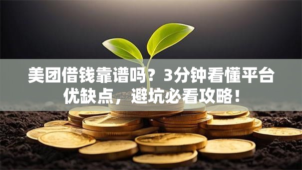 美团借钱靠谱吗？3分钟看懂平台优缺点，避坑必看攻略！