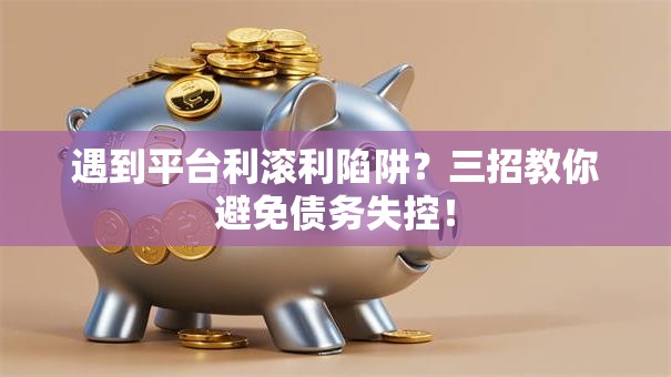 遇到平台利滚利陷阱？三招教你避免债务失控！