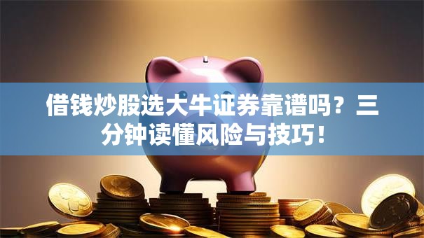 借钱炒股选大牛证券靠谱吗？三分钟读懂风险与技巧！