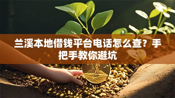 兰溪本地借钱平台电话怎么查？手把手教你避坑