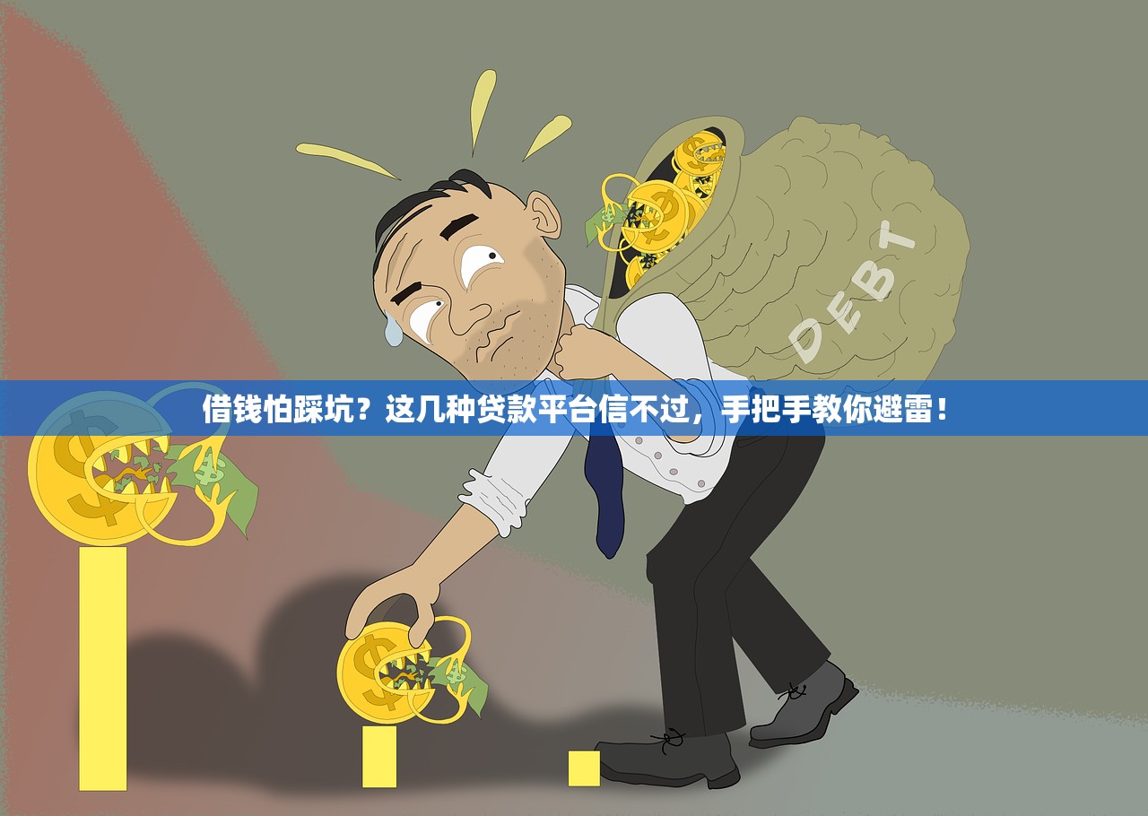 借钱怕踩坑？这几种贷款平台信不过，手把手教你避雷！
