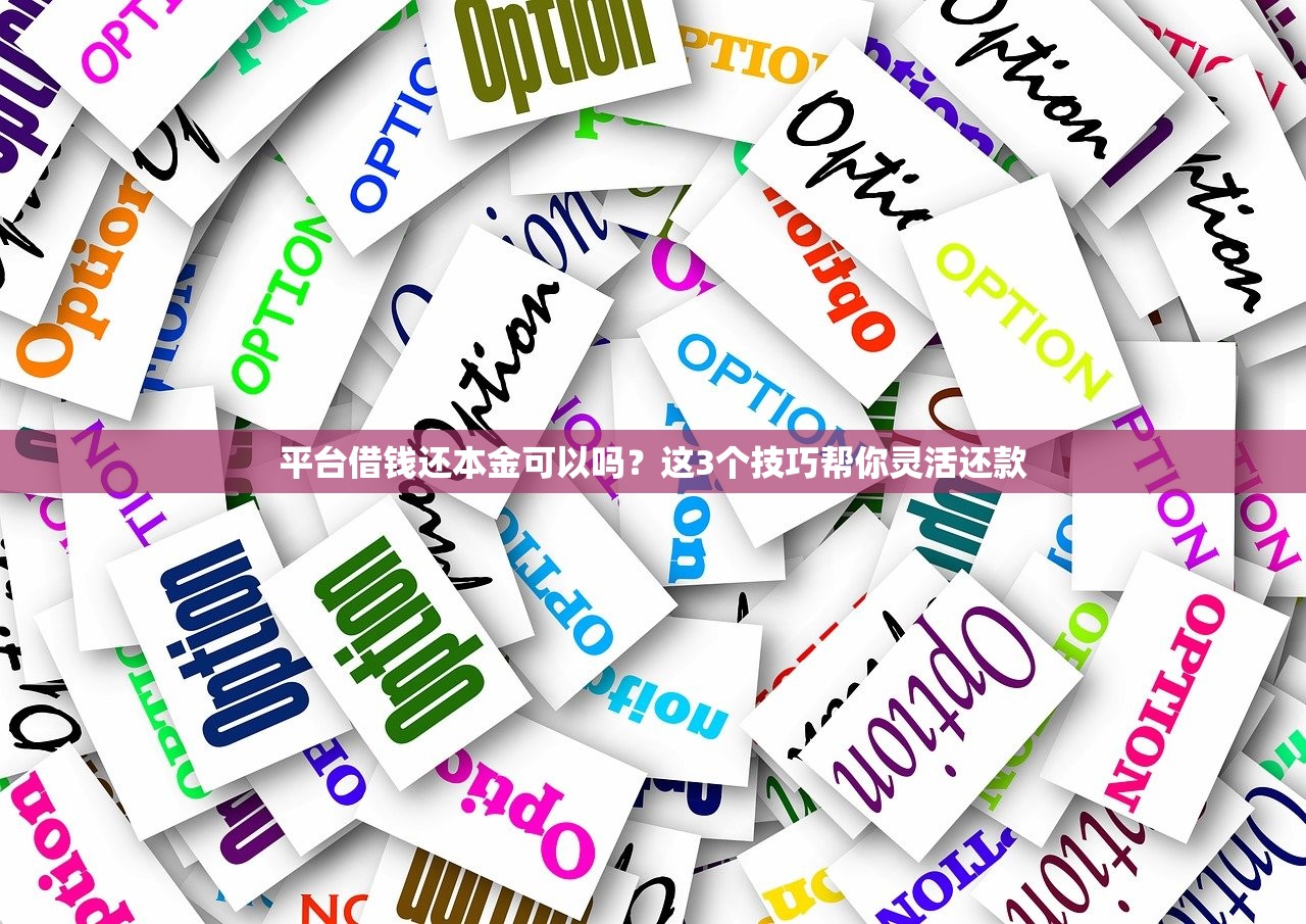 平台借钱还本金可以吗?这3个技巧帮你灵活还款 平台借钱还本金可以吗?这3个技巧帮你灵活还款