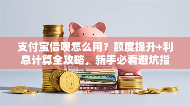 支付宝借呗怎么用？额度提升+利息计算全攻略，新手必看避坑指南！