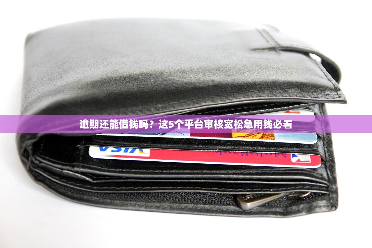 逾期还能借钱吗？这5个平台审核宽松急用钱必看