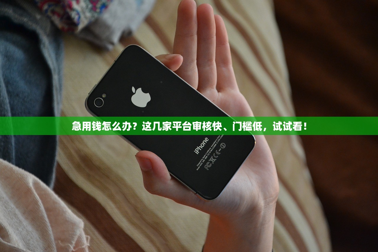 急用钱怎么办?这几家平台审核快、门槛低,试试看! 急用钱怎么办?这几家平台审核快、门槛低,试试看!